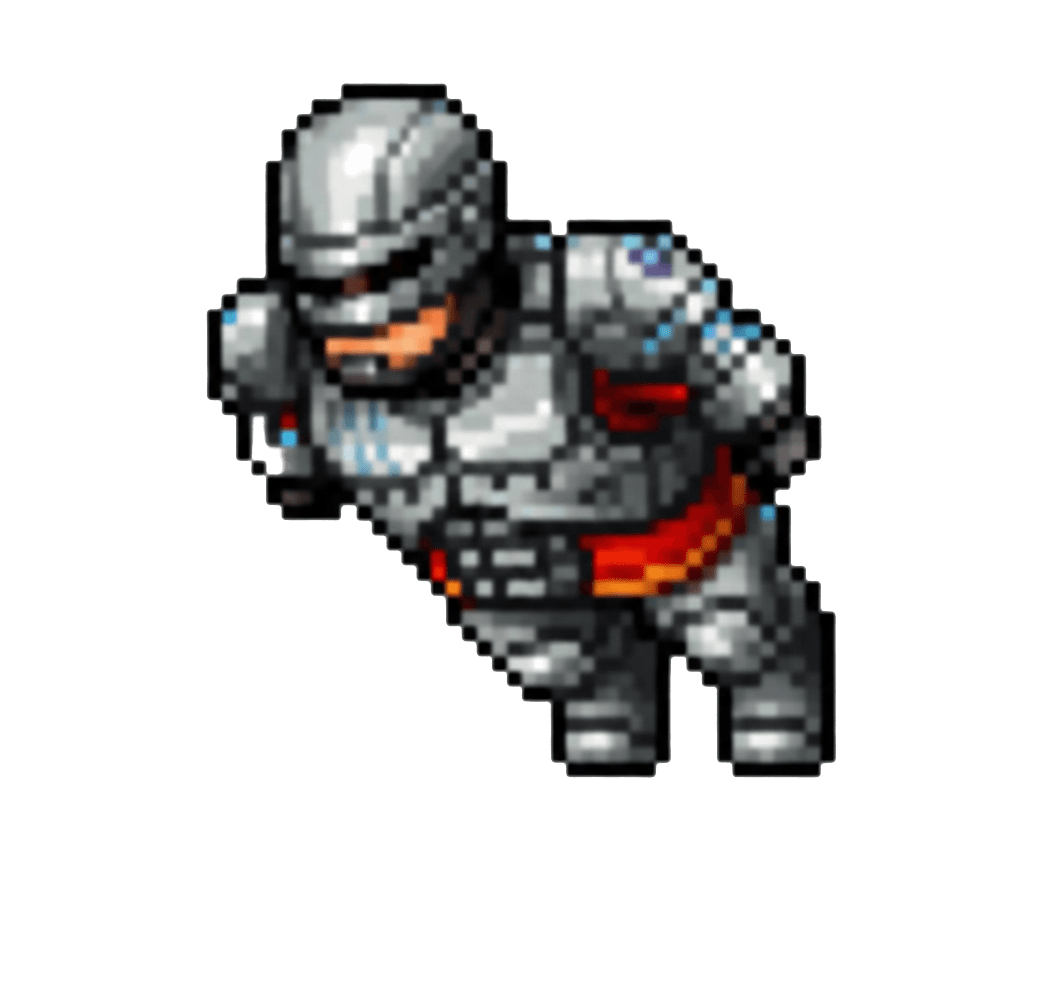Personagem de armadura da New Era